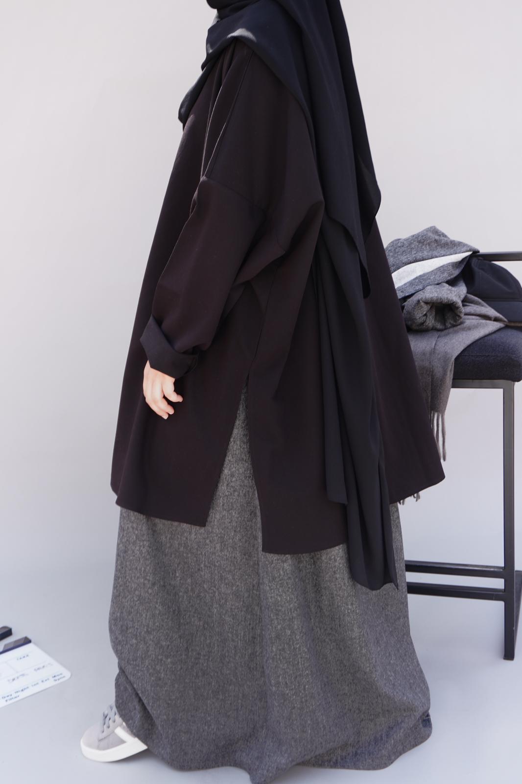 TOP NOIR COTON – Image 2