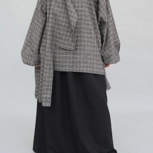 BLOUSE VINTAGE à carreaux