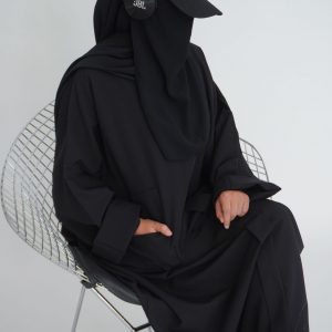 ABAYA PRADAA noir