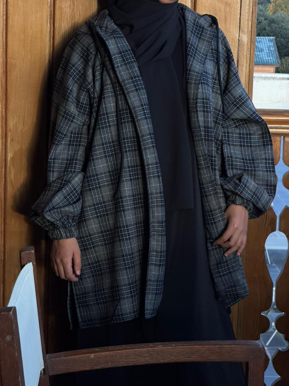 LIGHT KURTKA à carreaux – Image 2