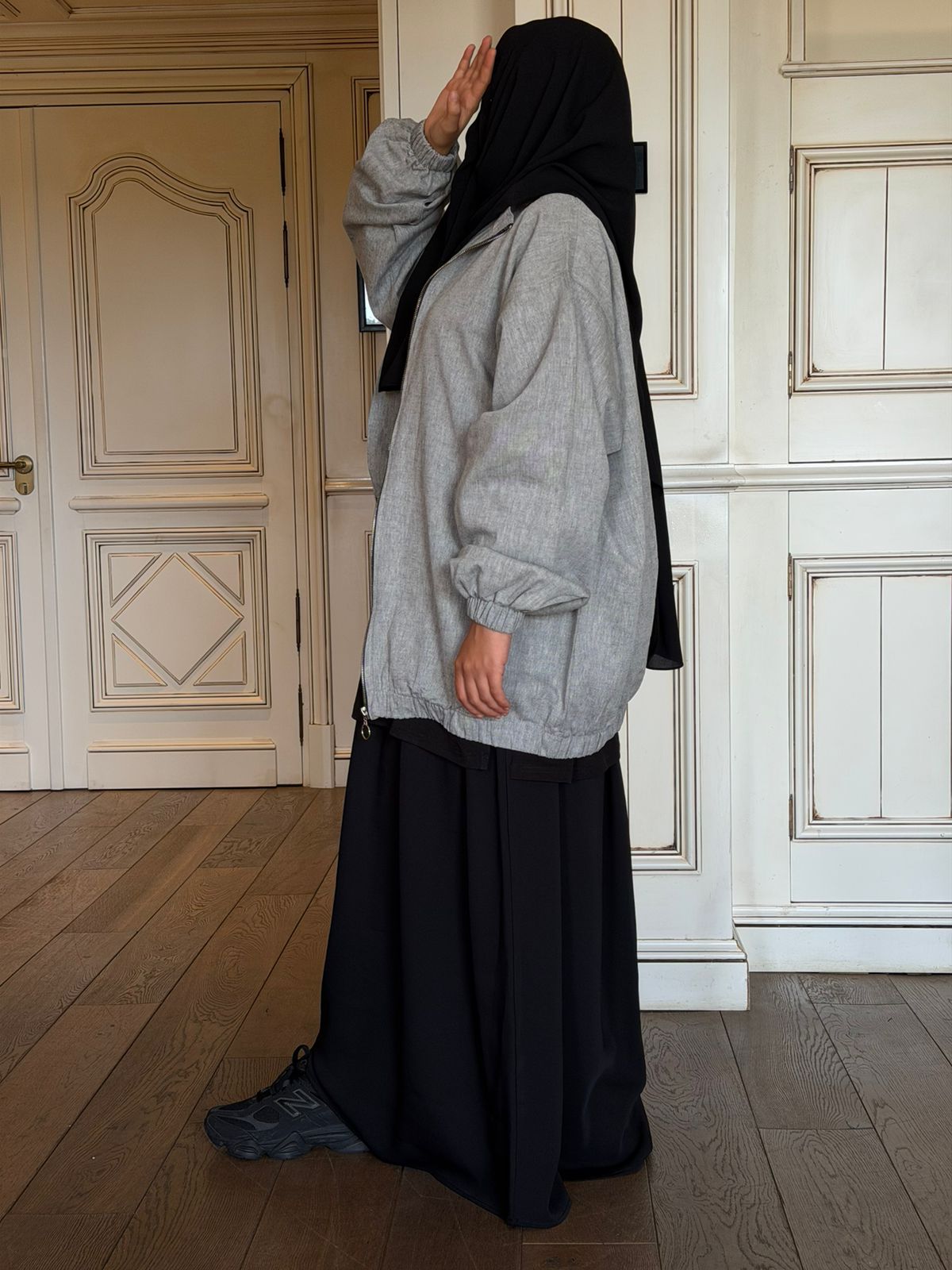 MY LITTLE JACKET GRIS CLAIR – Image 2