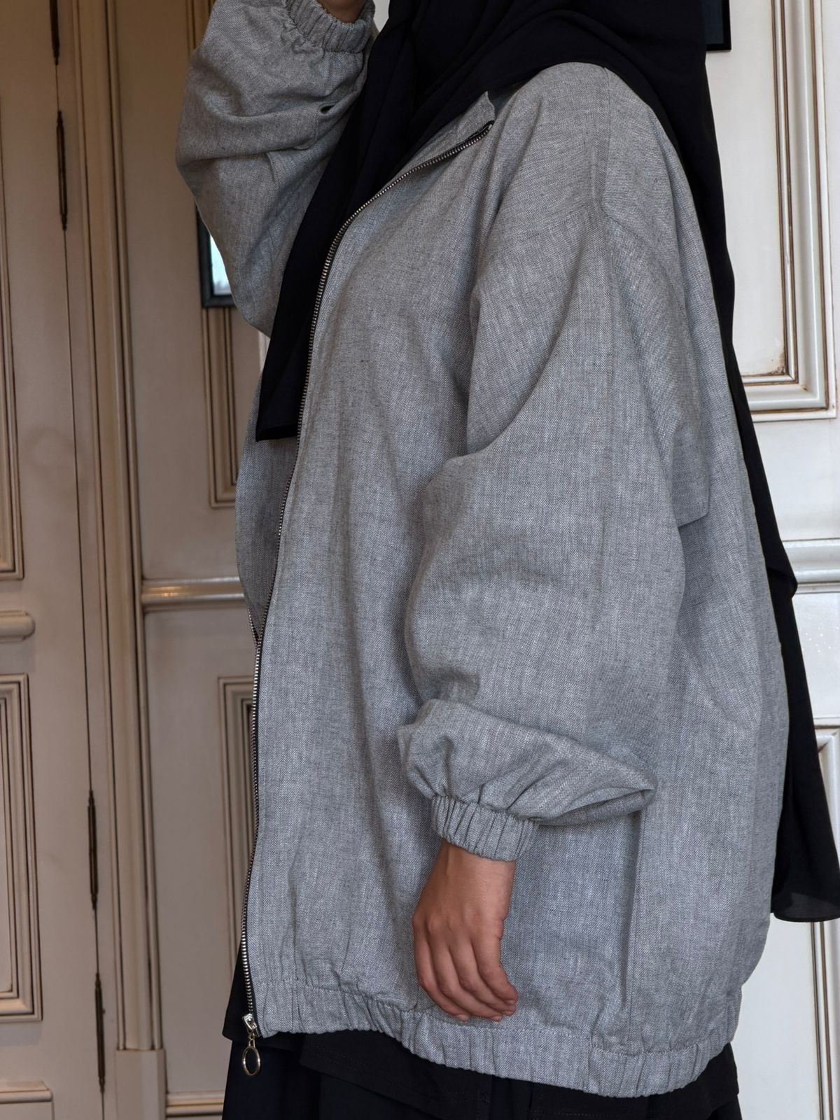 MY LITTLE JACKET GRIS CLAIR – Image 3