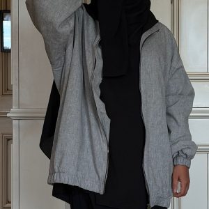 MY LITTLE JACKET GRIS CLAIR