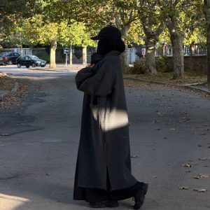 NEW YORK COAT Gris foncé