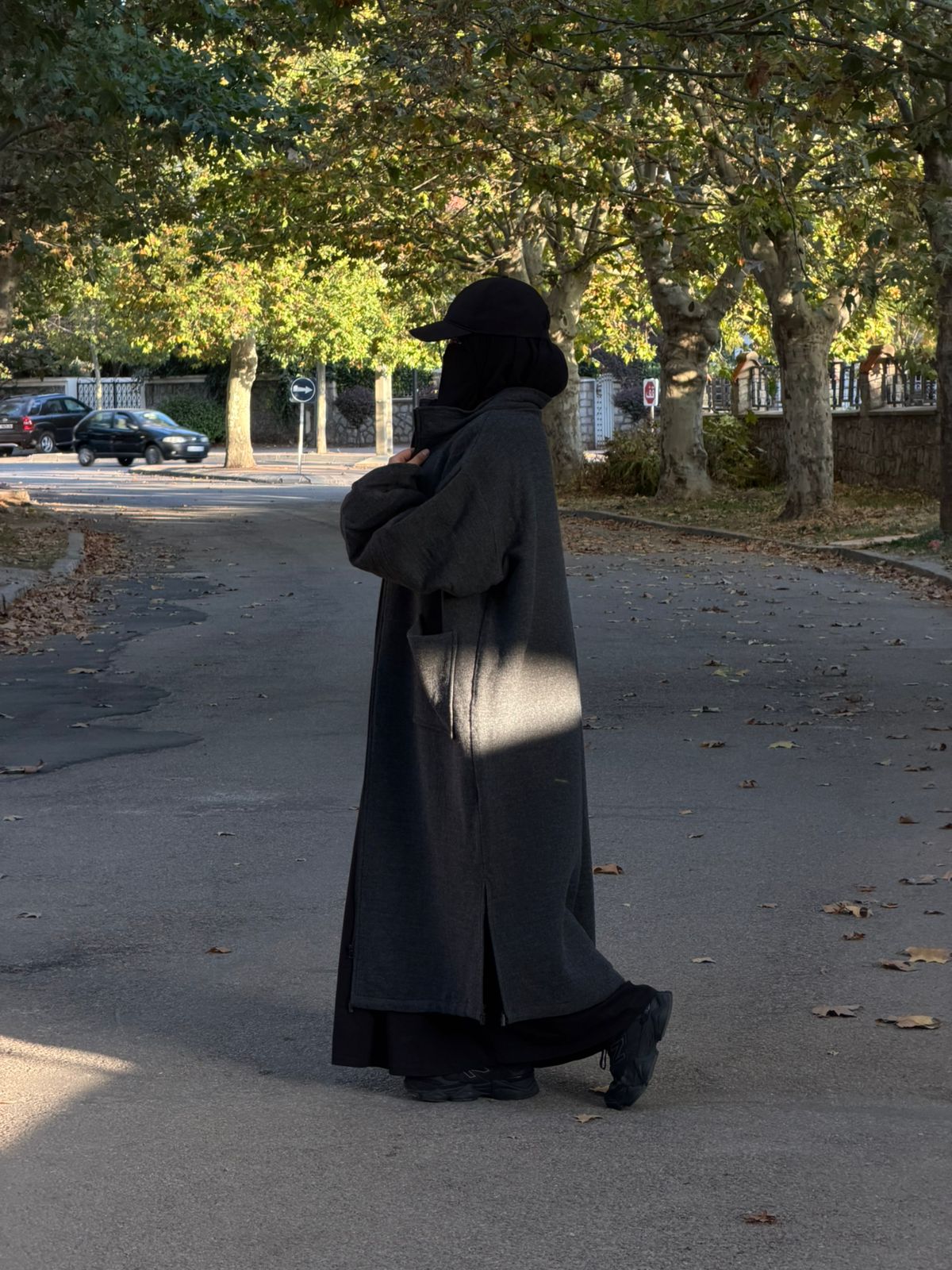 NEW YORK COAT Gris foncé