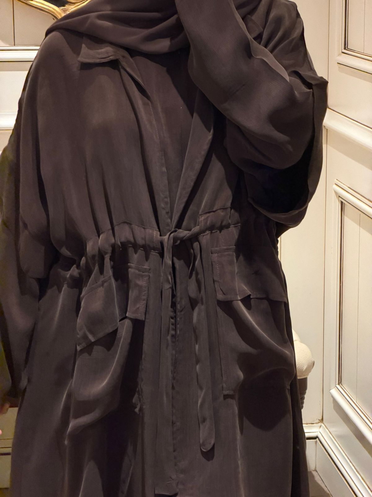 ENSEMBLE SORAYA marron chocolat