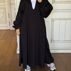 ENSEMBLE ABYL NOIR à capuche