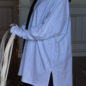 Tunique mitaine gris clair