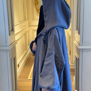 PARKA light Tencel gris