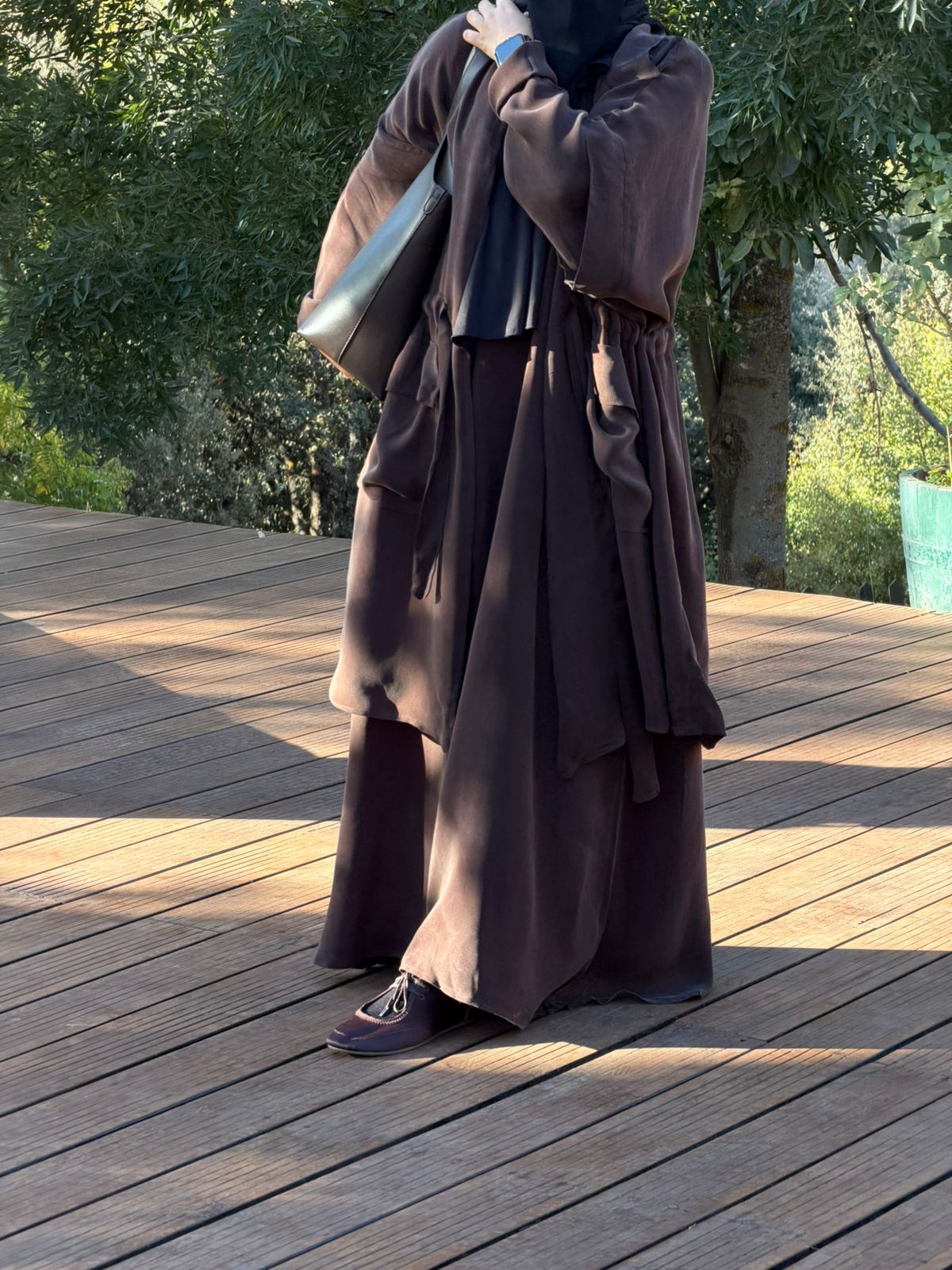 ENSEMBLE SORAYA marron chocolat – Image 4