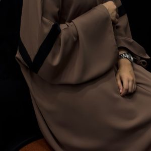 ABAYA MOUNTAIN MOKA bandes Noir