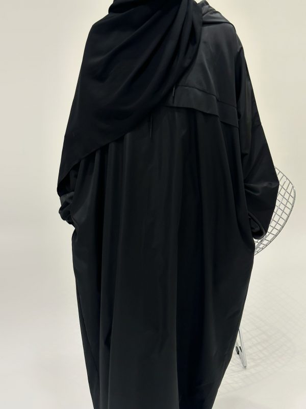 ABAYA IMPERMEABLE NOIRE – Image 4