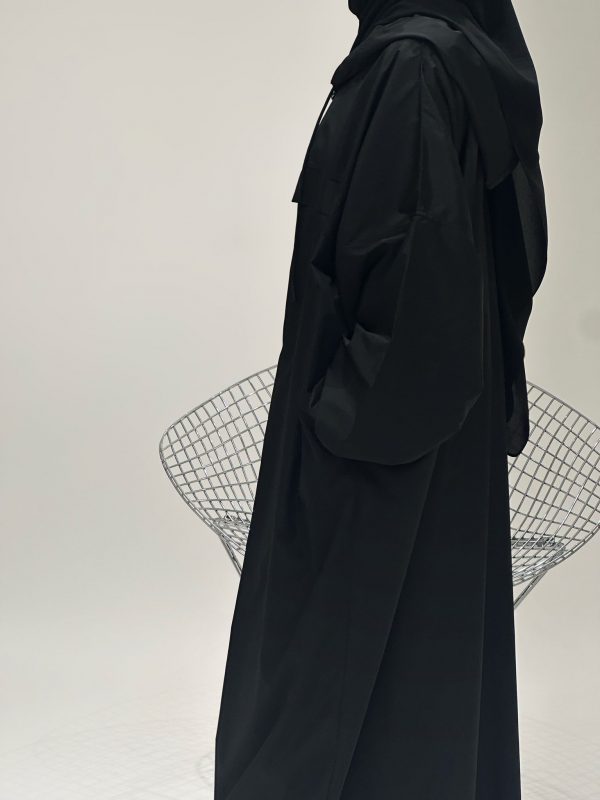 ABAYA IMPERMEABLE NOIRE – Image 3