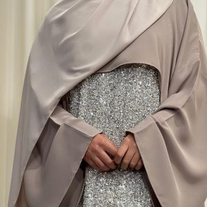 Cape ANGELINA taupe rosé